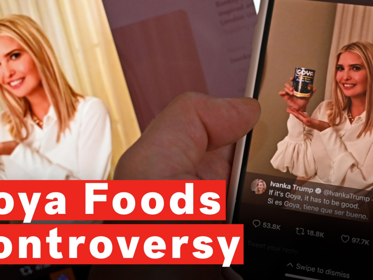 As Ivanka Promotes Goya Trump Fan Raises Over 250 000 To Buy Products